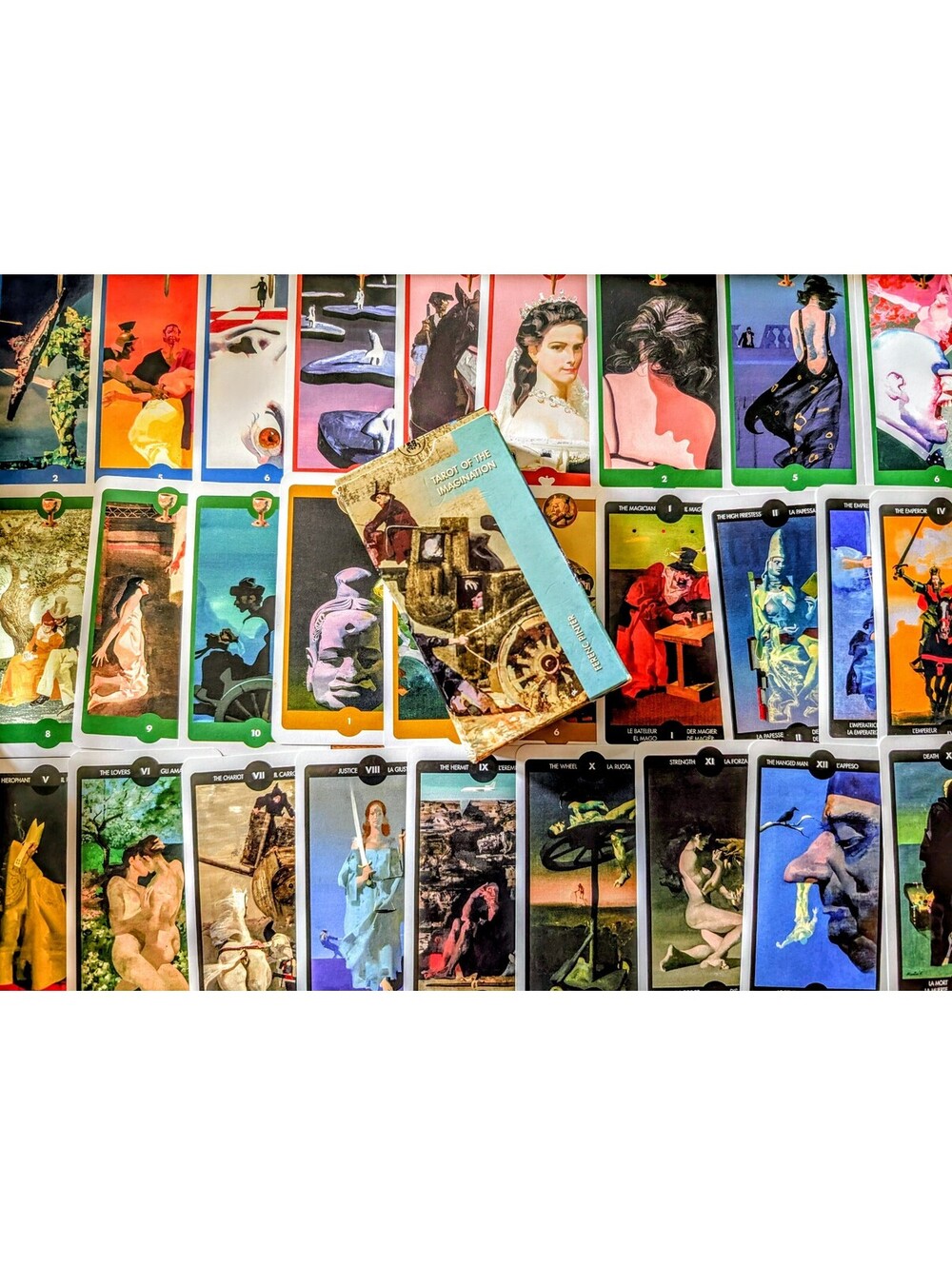 VTG Tarot of the Imagination Ferenc Pinter 1st Edition 2000 OOP Lo Scarabeo RARE
